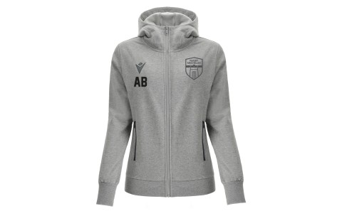 RCM - DRUM FULL LENGTH ZIP WOMAN HOODY GRY MEL